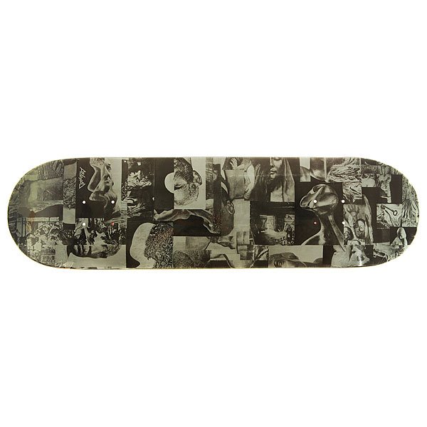 Дека для скейтборда для скейтборда Absurd Collage 1 Grey/Black 32.175 x 8.375 (21.3 см)