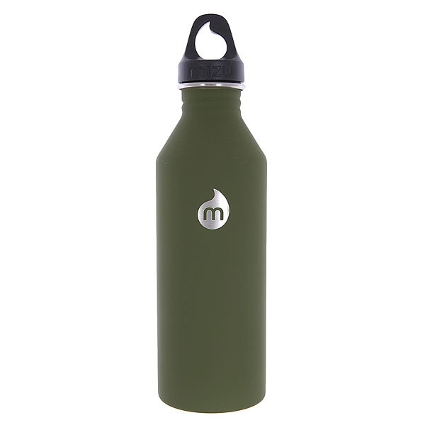 фото Бутылка для воды Mizu M8 St Army Green Le W Black Loop Cap