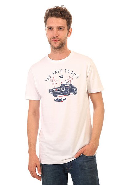 фото Футболка Billabong Black Road White