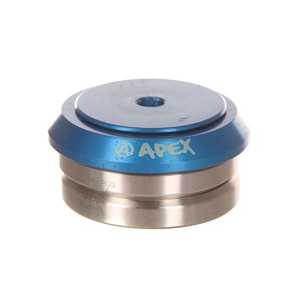 Рулевая Apex Integrated Headset Blue Рулевая Apex Integrated Headset BlueРулевая стандартного размера. Подойдёт для любой деки с интегрированной рулевой.Технические характеристики: Доступна в цветовых вариантах.Материал - 95% алюминий, 5% карбон.<br><br>Цвет: серый,голубой<br>Тип: Рулевая<br>Возраст: Взрослый<br>Пол: Мужской