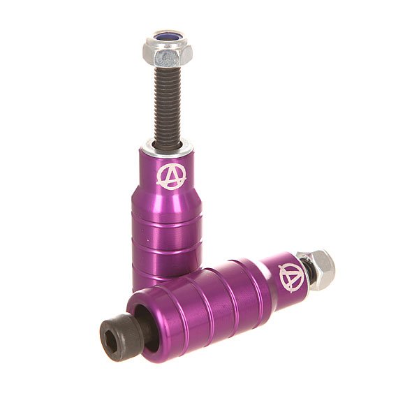 Пеги для самоката Apex Grind Pegs Purple Пеги для самоката Apex Grind Pegs PurpleУниверсальные пеги для самоката Apex Grind.Характеристики:Материал: 100% алюминий 7000 Series Aircraft. Универсальны для стрита и парка.Подходят под большинство дек, включая TSI, Lucky, Phoenix, Razor,MGP и другие. Работают с вилками French ID, Lucky, Phoenix, Proto, DSA, Razor, MGP.<br><br>Цвет: черный,фиолетовый<br>Тип: Пеги для самоката<br>Возраст: Взрослый<br>Пол: Мужской