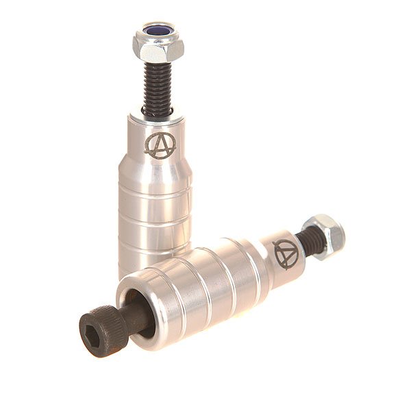 Пеги для самоката Apex Grind Pegs Raw Пеги для самоката Apex Grind Pegs RawУниверсальные пеги для самоката Apex Grind.Характеристики:Материал: 100% алюминий 7000 Series Aircraft. Универсальны для стрита и парка.Подходят под большинство дек, включая TSI, Lucky, Phoenix, Razor,MGP и другие. Работают с вилками French ID, Lucky, Phoenix, Proto, DSA, Razor, MGP.<br><br>Цвет: черный,серый<br>Тип: Пеги для самоката<br>Возраст: Взрослый<br>Пол: Мужской