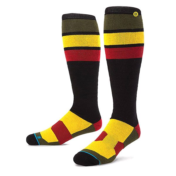 фото Носки высокие Stance Snow Rasta Jam Black