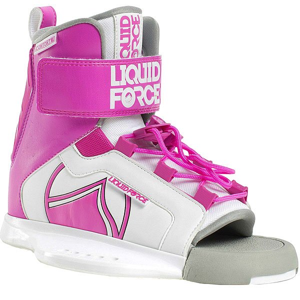 фото Крепления для вейкборда женские Liquid Force Dream Pink/White