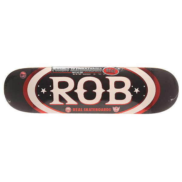фото Дека для скейтборда для скейтборда Real Roll For Rob Stop2 32 x 8.25 (21 см)