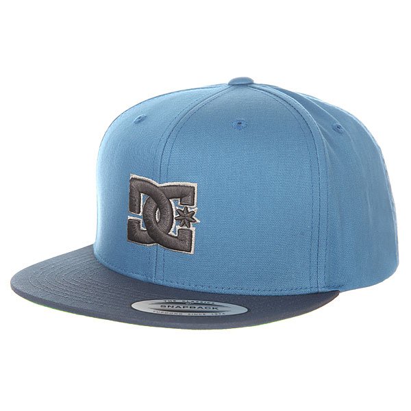 фото Бейсболка с прямым козырьком DC Shoes Snappy Hats Copen Blue