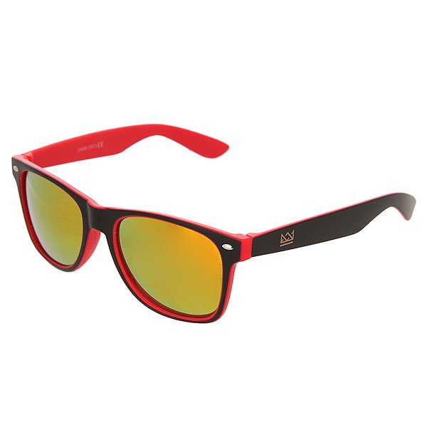 Солнцезащитные очки  - черный,красный цвет