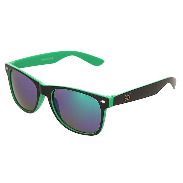 Солнцезащитные очки  - черный,зеленый цвет