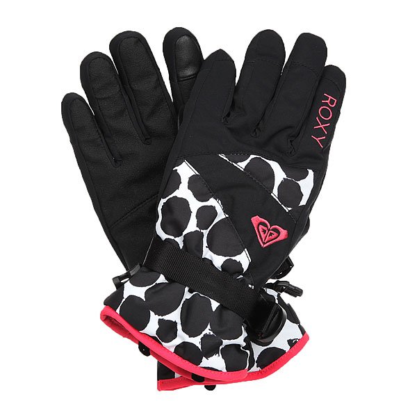 фото Перчатки сноубордические женские Roxy Rx Jetty Gloves Irregular Dots True