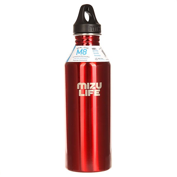 фото Бутылка для воды Mizu M8 Mizu Life Red Steel Le