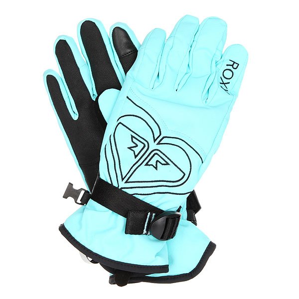 фото Перчатки сноубордические женские Roxy Popi Gloves Blue Radiance