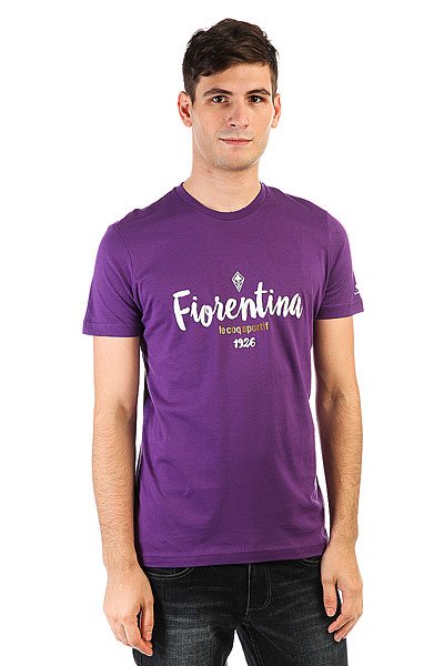 фото Футболка Le Coq Sportif Fiorentina Fanwear N°3 Violet