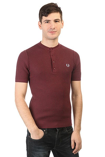 фото Поло Fred Perry Knitted Button Neck