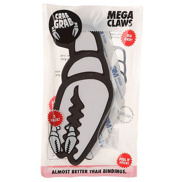 Наклейки на сноуборд Crabgrab Mega Claw Black/White Наклейки на сноуборд Crabgrab Mega Claw Black/White<br><br>Цвет: белый,черный<br>Тип: Наклейки на сноуборд<br>Возраст: Взрослый<br>Пол: Мужской
