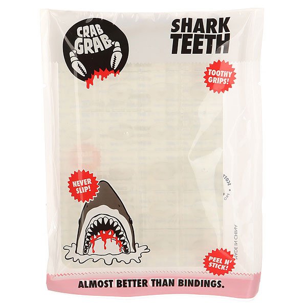Наклейки на сноуборд Crabgrab Shark Teeth Clearish Наклейки на сноуборд Crabgrab Shark Teeth Clearish<br><br>Цвет: белый<br>Тип: Наклейки на сноуборд<br>Возраст: Взрослый<br>Пол: Мужской