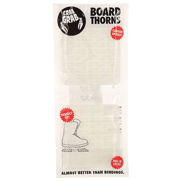 Наклейки на сноуборд Crabgrab Board Thorns Clear Наклейки на сноуборд Crabgrab Board Thorns Clear<br><br>Цвет: белый<br>Тип: Наклейки на сноуборд<br>Возраст: Взрослый<br>Пол: Мужской