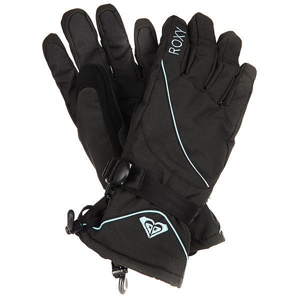 фото Перчатки сноубордические женские Roxy Big Bear Gloves True Black