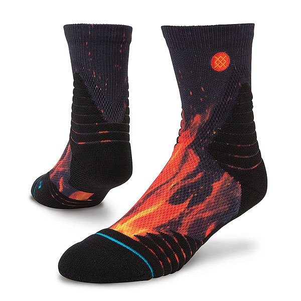 фото Носки средние Stance Basketball Performance Inferno Qtr Black