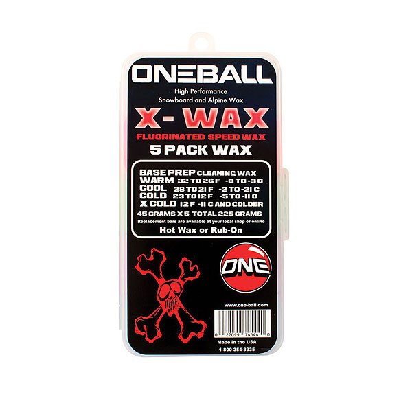 Парафин Oneball X-wax - 5 Pack Assorted от Proskater Парафин Oneball X-wax - 5 Pack Assorted от Proskater