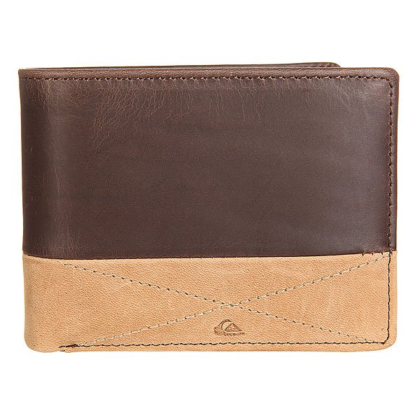 фото Кошелек Quiksilver New Classical I Choc/Cognac Leather