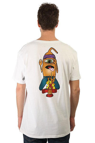 Футболка Volcom Volcom X Toy Machine White от Proskater Футболка Volcom Volcom X Toy Machine White от Proskater