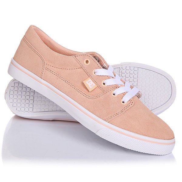фото Кеды кроссовки низкие женские DC Tonik W Se Peach Cream