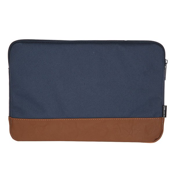 Чехол для ноутбука Herschel Heritage Sleeve For Macbook Navy/Tan Synthetic Leather от Proskater Чехол для ноутбука Herschel Heritage Sleeve For Macbook Navy/Tan Synthetic Leather от Proskater