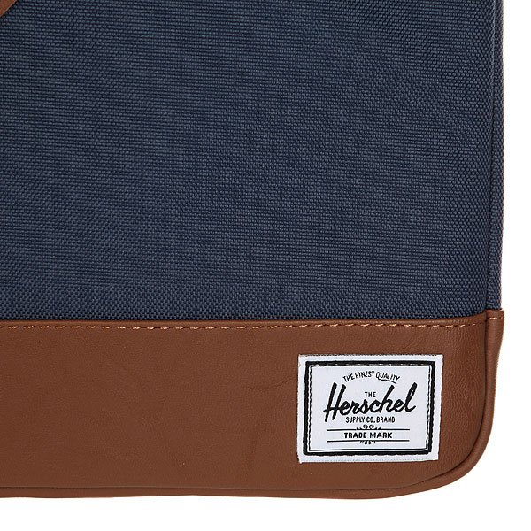 Чехол для ноутбука Herschel Heritage Sleeve For Macbook Navy/Tan Synthetic Leather от Proskater Чехол для ноутбука Herschel Heritage Sleeve For Macbook Navy/Tan Synthetic Leather от Proskater