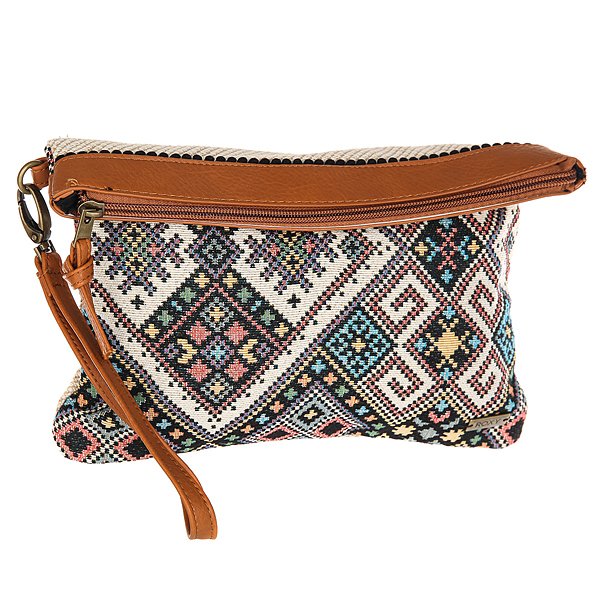 Клатч женский Roxy Purse Addict Anthracite Клатч женский Roxy Purse Addict AnthraciteПарусиновый клатч Purse Addict. Характеристики:Отделка из кожзаменителя. Съемный ремешок для запястья. Металлическая молния. Верх с клапаном на магнитной застежке. Внутренний карман на молнии. Металлический значок.<br><br>Цвет: мультиколор<br>Тип: Клатч<br>Возраст: Взрослый<br>Пол: Женский