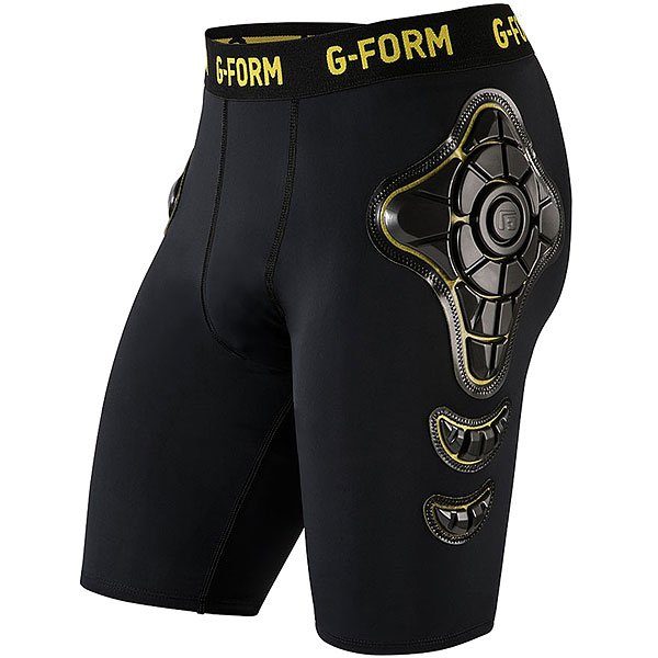 фото Защита на бедра детская G-Form Pro-x Shorts-youth Black/Yellow