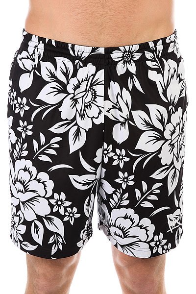 фото Шорты классические K1X Hawaii Gnarly Shorts Black/White