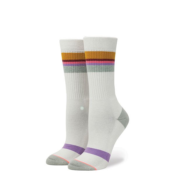фото Носки высокие женские Stance Jiggy White