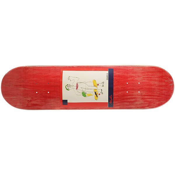 фото Дека для скейтборда для скейтборда Absurd SSS №2 Red 32 x 8.125 (20.6 см)
