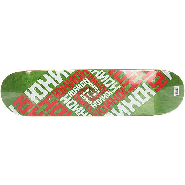 фото Дека для скейтборда для скейтборда Union Skateboard Team Green 31.25 x 7.75 (19.7 см)