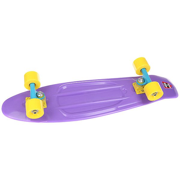 фото Скейт мини круизер Пластборд Wild Purple 7.25 x 27 (68.5 см) Пластборды
