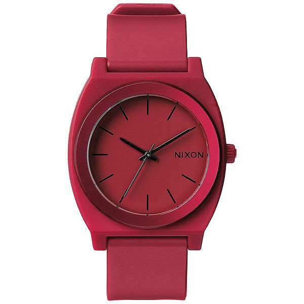 фото Кварцевые часы Nixon Time Teller Dark Red Ano