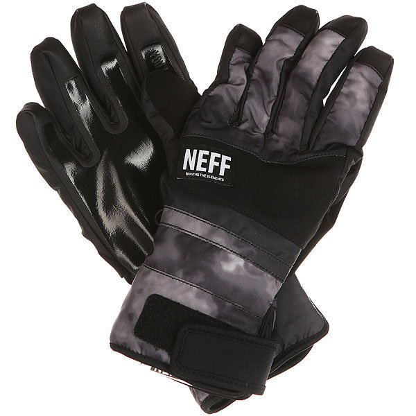 фото Перчатки сноубордические Neff Digger Glove Black/Crystal