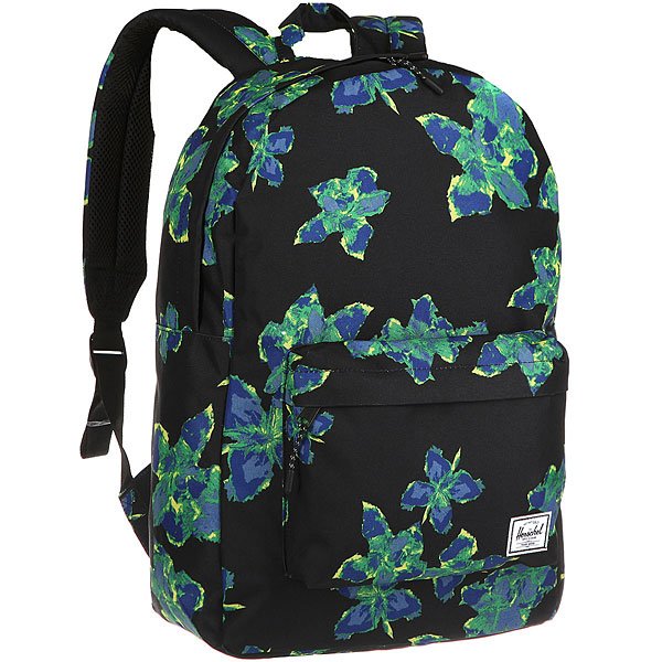Рюкзак городской Herschel Classic Neonfloral Рюкзак городской Herschel Classic NeonfloralРюкзак в классическом стиле Classic™ остается верным своему названию. Простой и чистый дизайн, который подойдет для любого стиля.Технические характеристики:Традиционная полосатая подкладка.Передний карман для хранения.Основное отделение на молнии.Мягкие регулируемые ремни с подкладкой из сетки.Классическая нашивка с логотипом.<br><br>Цвет: черный,мультиколор<br>Тип: Рюкзак городской<br>Возраст: Взрослый<br>Пол: Мужской