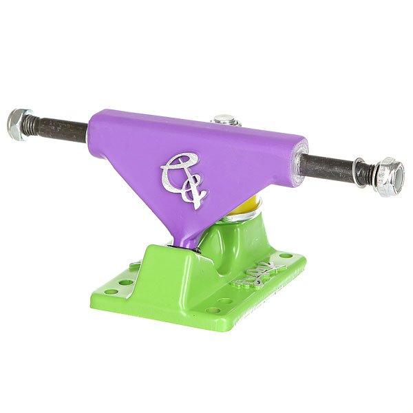 фото Подвески для скейтборда для пластборда 2шт. Вираж 22 inch Purple/Green 3.25 (15.2 см)