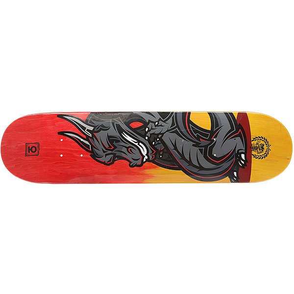 фото Дека для скейтборда для скейтборда Юнион Dragon Red/Orange 31.5 x 7.75 (19.7 см)