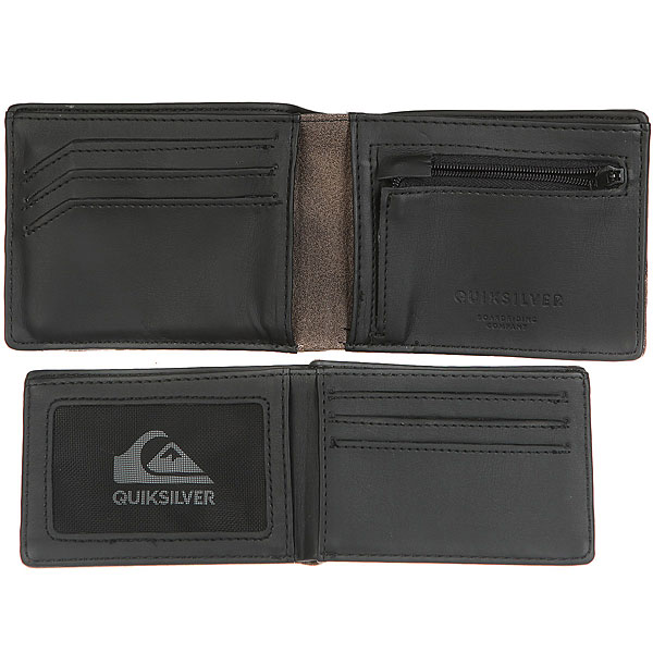 Кошелек Quiksilver Newclassicalup Black