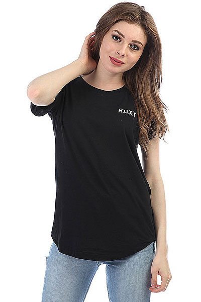 Футболка женская Roxy Electric Feel Anthracite Футболка женская Roxy Electric Feel Anthracite<br><br>Цвет: черный<br>Тип: Футболка<br>Возраст: Взрослый<br>Пол: Женский