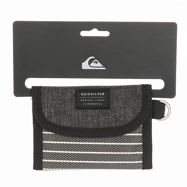 Визитница Quiksilver Scalopwalletplu Dark Grey Heather
