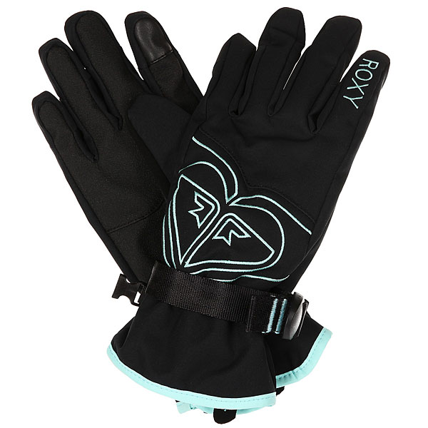 фото Перчатки женский Roxy Poppy Gloves True Black