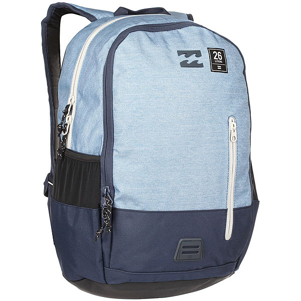 Рюкзак Billabong Command Lite Pack Navy Heather Рюкзак Billabong Command Lite Pack Navy HeatherВместительный городской рюкзак Command от Billabong станет Вашим надежным другом в путешествиях или ежедневных делах. Просторное основное отделение, удобные карманы, мягкие плечевые лямки и плотная спинка. Этот рюкзак обладает долговечностью и функциональностью. Характеристики:Просторное основное отделение. Мягкое отделение для ноутбука. Карман органайзер. Боковые карманы.Регулируемые плечевые лямки. Плотная спинка. Удобная петля для переноски.<br><br>Цвет: Темно-синий,голубой<br>Тип: Рюкзак<br>Возраст: Взрослый<br>Пол: Мужской