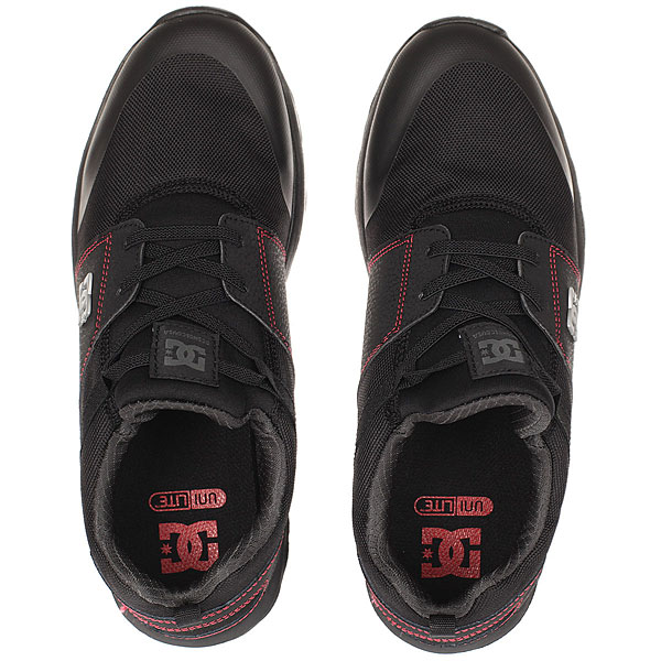 Кроссовки DC Shoes Heathrow Presti Black/Red/Grey