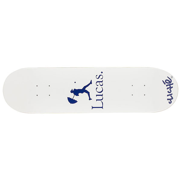фото Дека для скейтборда для скейтборда Cliche Lucas Helas 2 One Off White 31.7 x 8 (20.3 см)