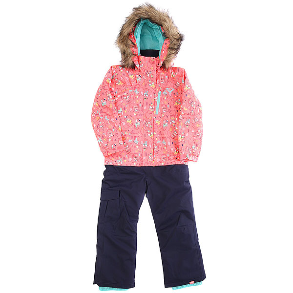 фото Комбинезон сноубордический Roxy Paradise Suit Neon Grapefruit