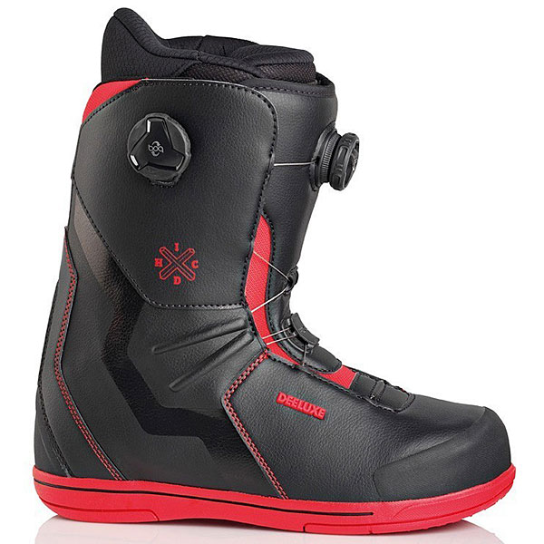фото Ботинки для сноуборда Deeluxe Idxhc Boa Focus Tf Black/Red
