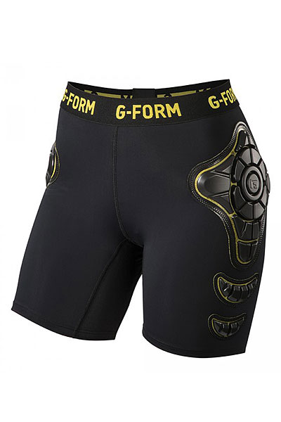 фото Защита на бедра женская G-Form Pro-x Shorts Black/Yellow